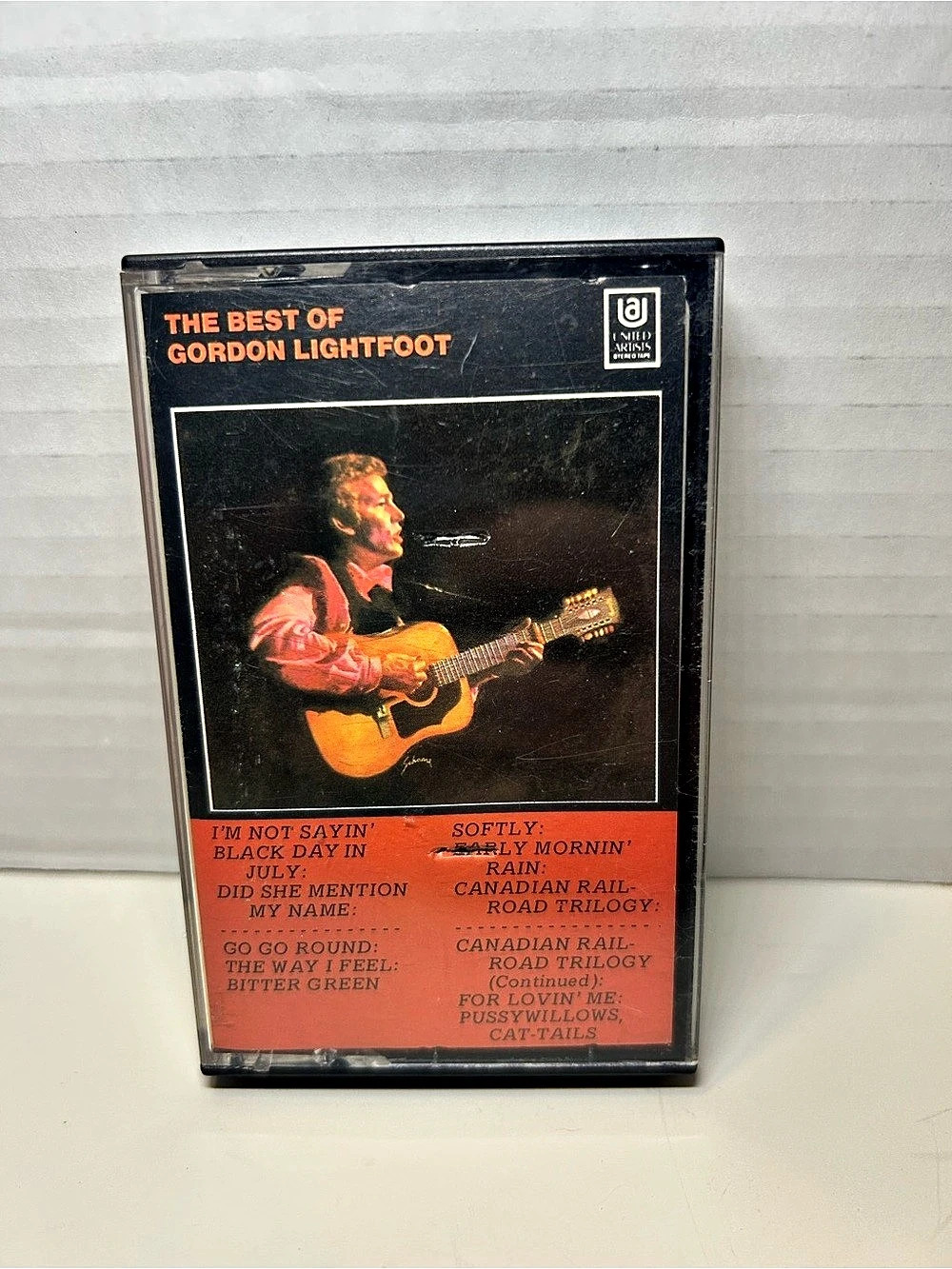 United Artists Records The Best of Gordon Lightfoot Audio Cassette K-0218